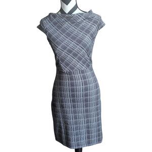 Banana Republic Plaid Sheath Dress, NWT, Size 0